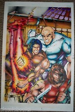 Barnabus Sins Of Honor  #1 Original Cover  Art  picture