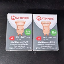 Mathmos 35W Halogen GU10 Lava Lamp Bulbs B517EU Qty x2 picture