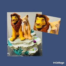 Vintage 1994 Disney The Lion King Simba & Nala Schmid Music Box picture