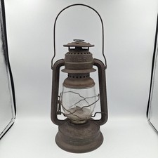 Vintage Pre-1945 Nier Feuerhand Nr 260 Firehand Clear Germany Kerosene Lantern picture