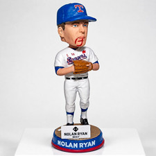 SGA Nolan Ryan Texas Rangers Bloody Lip Bobblehead picture
