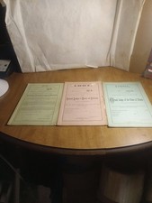 3 Masonic Grand Lodge Of The State Of Illinois Lodge Report 1874, 1881, 1883 picture