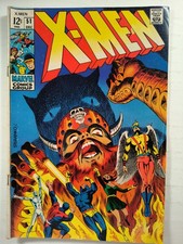 X-Men#51 VG+ Marvel Comics 1968 Jim Steranko Cvr Stan Lee 1st Erik the Red Key  picture