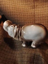 Mottahedeh Italian Hippopotamus Figurine 8