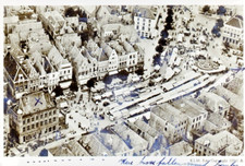 Vintage 1955 B&W Real Photo Postcards of Postwar Deventer, Netherlands Annotated picture
