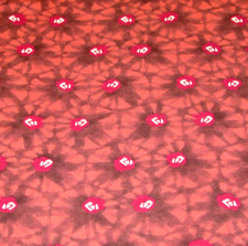 Kumo Mame Shibori Wagara Damasuku Japanese Kimono Fabric 100% Silk 56