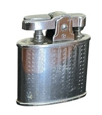 VGT CMC Super Lighter Continental Automatic Chrome Pocket Lighter 1950s Japan picture