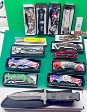 L@@K (15) Wholesale Dealer Price BIG Bulk Blade Lot Pocket Knife YES 15 KNIVES picture