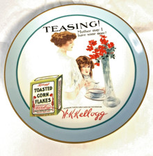 Kellogg's Nostalgia Collection Porcelain Collector Plate COA 