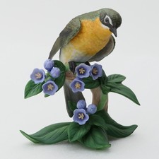 Lenox YELLOW BREASTED CHAT Porcelain Garden Bird Figurine - 1996 - ECU picture