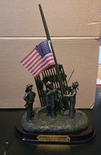 A Tribute To Our Heroes In N.Y. 9-11-01 Collectible Tribute Sculpture picture