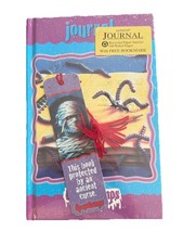 ORIG 1990's GOOSEBUMPS HARDCOVER JOURNAL W/ BOOKMARK - SEALED - R.L. STINE READ picture