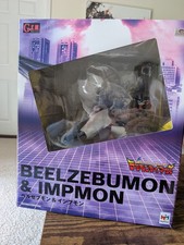Megahobby G.E.M. Series Digimon Beelzebumon & Impmon Figure NEW ships from US picture