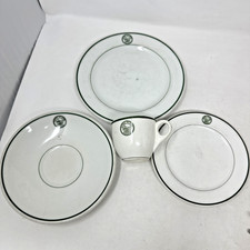 Shenango Helena Montana Placer Hotel 3 x Plates 1 x Tea Cup Vintage Rare Set picture