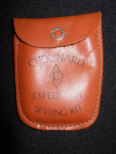 Vintage 1970s Chouinard Expedition Sewing Kit Leather Pouch Patagonia Never Used picture