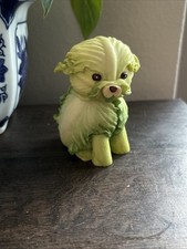Enesco Homegrown Cabbage Dog Figurine 4002362 Retired Anthropomorphic Rare picture