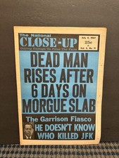 1967 July 4th National Close-Up Newspaper, Dead Man Rises After 6 Days (10U) picture