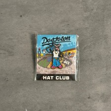 Hat Club New Era Pin Orange Crush Dogtown Pitbull Boombox Fitted Skate Accessory picture
