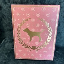 Victoria's Secret Vintage Gift Box 86 Love Pink with Gold Dog Crest picture