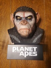 Weta Rise of the Planet of the Apes Caesar Bust Statue Collectible 2014 Blu Ray picture