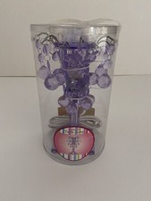 Beaded Table Lamp Color Lilac. Bulb Included. picture