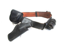 Vintage Don Hume B 101-32 Quick Release police Belt and Jordan gun holster READ picture