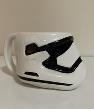 Zak Star Wars Storm Trooper Helmet Shaped Ceramic Coffee Mug Cup SWRH-8525 picture