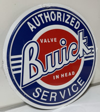 Buick Service Authorized FULLY EMBOSSED Sign wall decor 11.75 