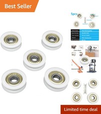 Durable 8x30mm Roller Wheels – Low Maintenance U-Groove Guide for Various Uses picture