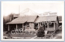 Postcard RPPC OR Cooper Spur Oregon Famous Mt Hood Tavern McMullins P19G picture