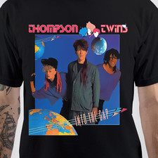 VTG Thompson Twins Men T-shirt White Unisex All Sizes S-5XL XA106 picture