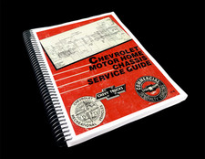 1986 Chevrolet Motor Home Chassis P30 G10 G20 G30 ETC Service Guide 294 Pages picture