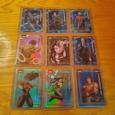 2026 Marvel Topps Chrome Lot of 9 Cards - Numbered & Sapphire  picture