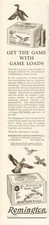 1928 Remington Shotgun Shells Ad Nitro Express Extra Long Range Quail Load Box picture