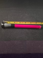 Heady Bright RED Hand Blown Glass Downstem 14x18mm picture