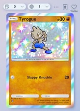 Pokemon TCG Pocket - Shiny Tyrogue - Shiny 1⭐Card - English - Fast Delivery picture