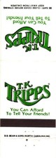 T.K. Tripps Vintage Matchbook Cover 1970s-80s picture