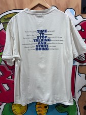Vintage 90s Start Now Earth  Nature T Shirt Large picture