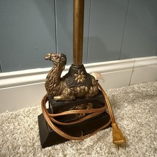 Vtg Joe Camel Cigarette Promo Table Lamp Base 1990s Tobaccoriana Works picture