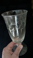 14 Heisey Moonglow Glasses Cut Thin Beautiful picture