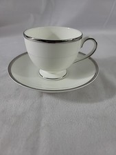 Wedgwood Sterling Cup and Saucer - Bone China - EUC - picture
