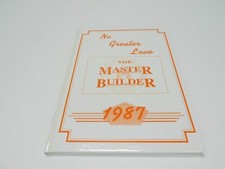 1987 Masonic Home and School Yearbook Ft. Worth Texas - No Greater Love - Rare picture
