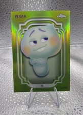 2024 Disney  Pixar Soul 22 Topps Chrome Pixar Green Parallel Card /99 picture
