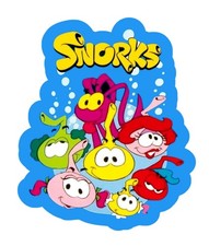 Snorks Cartoon Nostalgia Anime Manga Water Resistant Sticker picture