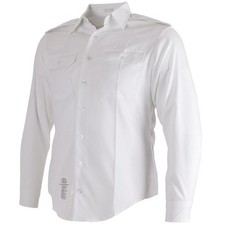 US Army ASU White Dress Long Sleeve Uniform Shirt 16- 34/35-C Long Sleeve Large picture