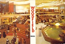 1978 IL Schaumburg Woodfield Mall Grand Court 2 view Mint UNP Postcard 4x6 C75 picture
