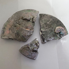 99.99% Pure Bismuth Metal Chunks, 1.3 Pounds, 3 Pieces picture