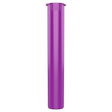 116mm Purple Pop Top Pre-roll Storage Tube Glass Water Pipe picture