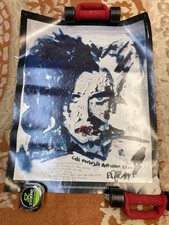 Robert Smith The Cure Self Portrait Artrock Limited Edition Lithograph Poster picture