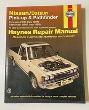 Haynes Nissan Datsun Pickup Pathfinder Repair Manual 1980-1997 72030 Gasoline picture